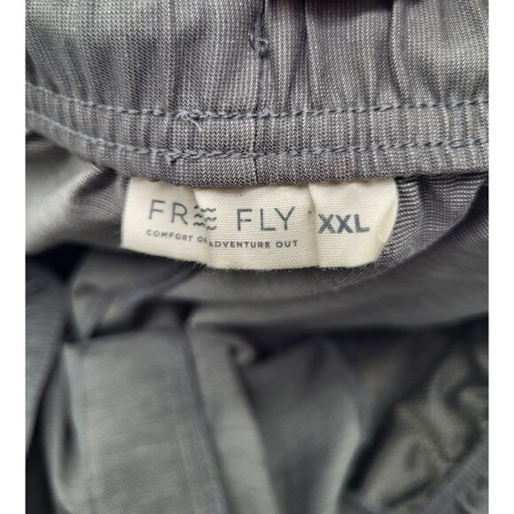 Free Fly Men's SZ XXL Reverb Shorts Gray Water Resistant Hybrid Performance - Picture 3 of 9